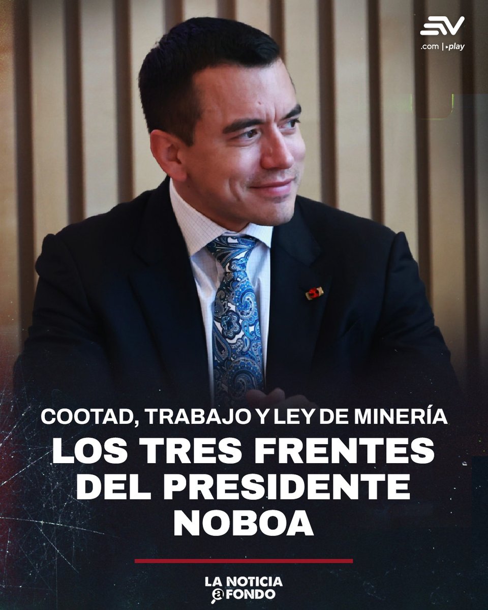 #LaNoticiaFondo 🔎 | Las reformas al Cootad tiene demandas de inconstitucionalidad; mientras, hay múltiples quejas de los gremios por el Acuerdo Ministerial 046 que plantea nuevos esquemas en la jornada laboral. Y hoy se debate la Ley de Minería y Energía. 👉