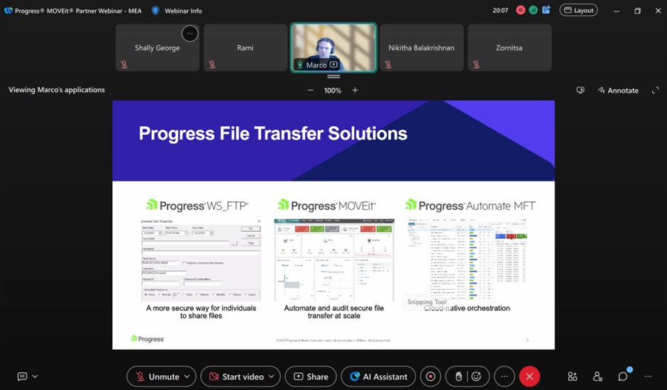 StarLinkVAD's tweet image. Secure file transfer isn’t just a feature, it’s a business differentiator. That was the focus of our Progress® MOVEit® Partner Webinar – Middle East &amp;amp; Africa, where we explored how to confidently position and sell MOVEit, discussed high-impact industry use cases. 

#MOVEit