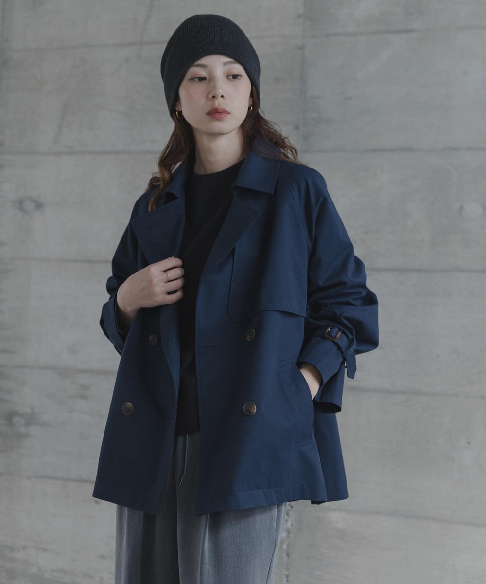 PICK UP】 撥水ショートトレンチコート 🏷Sonny Label 撥水加工で雨の