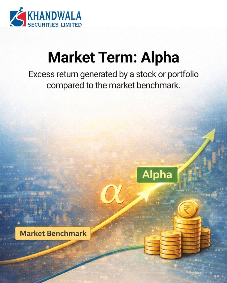 Market Term Explained: Alpha

#KhandwalaSecurities #Trading #MarketUpdate