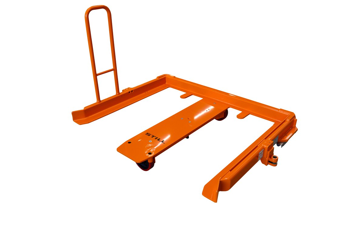 LRIntralogistik's tweet photo. Watch this simplified version of E-frame. Instead of locking bolts, this automotive customer wants to secure his trolleys with a bow handle. Easy to use but still safe and efficient. When not in use, the bow handle can just be placed on the side of the E-frame - ready to be used. https://t.co/clksqNf7Zw