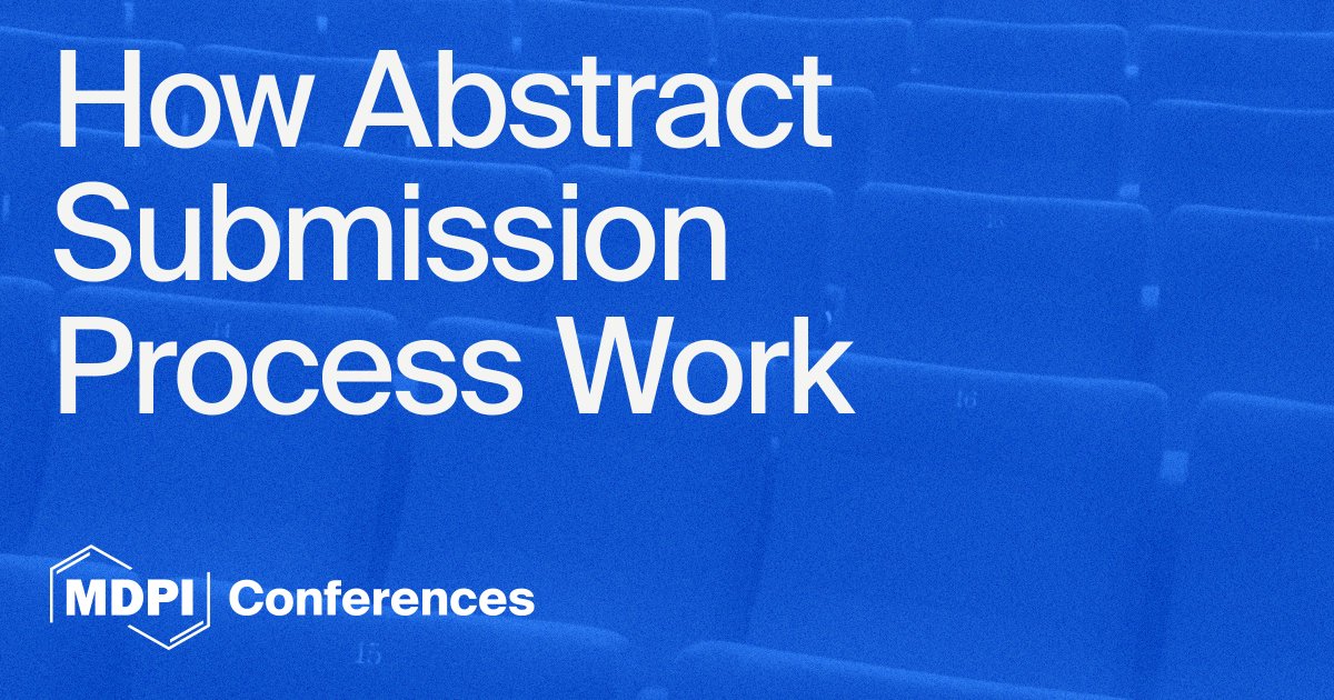 MDPI Conference tweet media