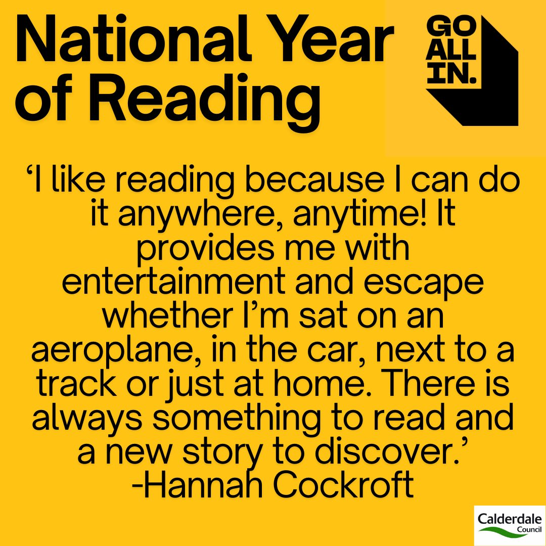 Calderdale Libraries tweet media