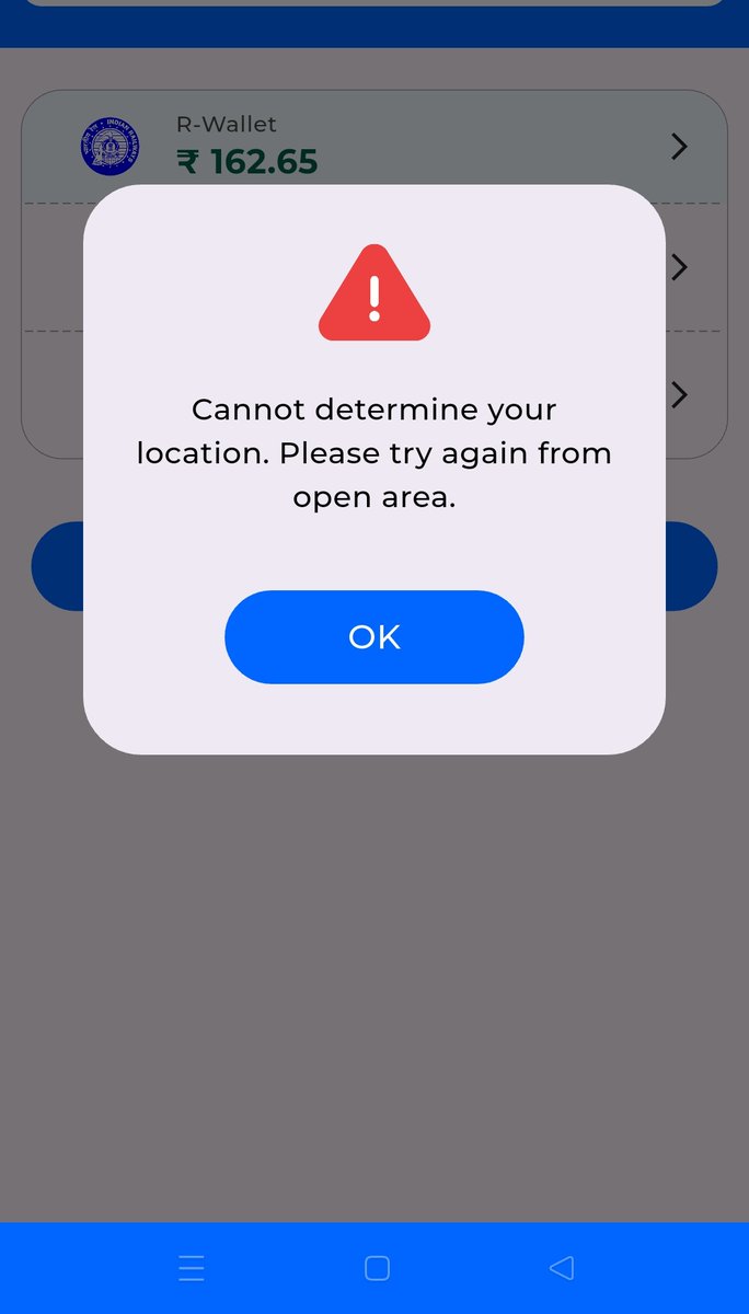 Wait4rMe's tweet photo. @AshwiniVaishnaw Unable to book unreserved ticket from #Railone . Every time this app shows can't determine location. Now, #Railone Nightmare for unreserved train passengers @RailMinIndia @narendramodi @RahulGandhi @EasternRailway @MamataOfficial @myogiadityanath  @priyankagandhi @DrMohanBhagwat. https://t.co/Yn8O6dnj0a