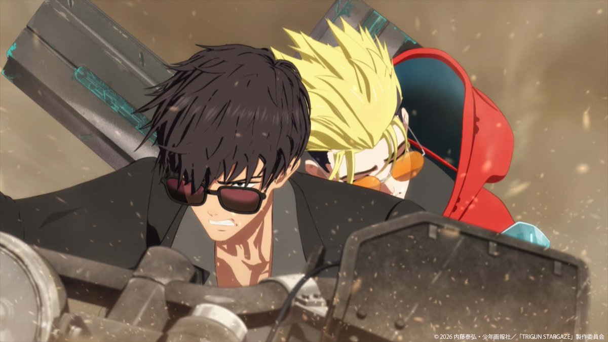 『TRIGUN STARGAZE』アニメ公式｜好評配信中！／トライガン・スターゲイズ tweet media