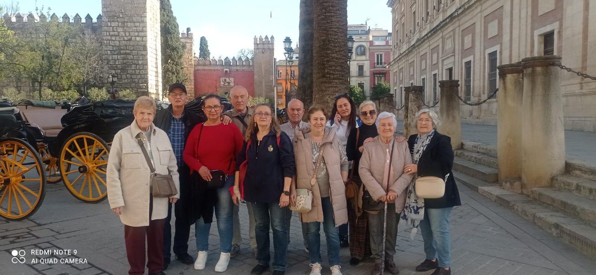 Nuestros mayores en el Palacio Arzobispal ✨