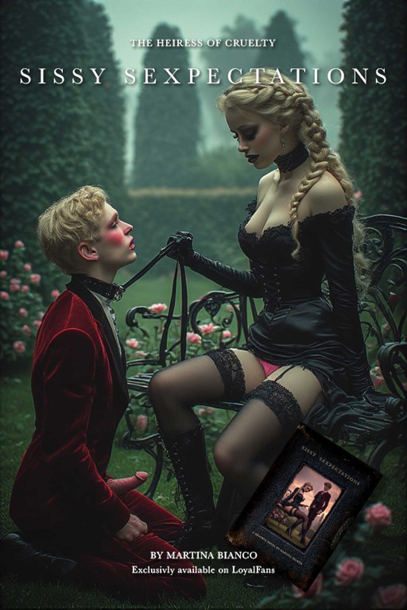 BiancoGoddess's tweet photo. SISSY SEXPECTATIONS: The Heiress of Cruelty’ - A Victorian graphic novel by Martina Bianco. Enter a world of sadistic sissified cruelty. A ruthless young heiress transforms him into a living doll to satisfy her wicked sexual caprices. READ IT HERE https://t.co/ySiSfeDlXW https://t.co/gIW6jscYb8