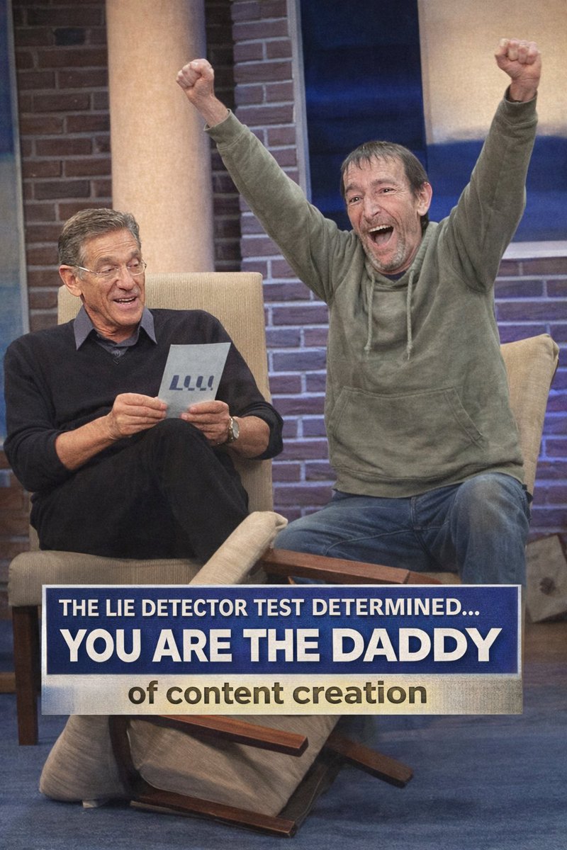 MagicDonnie's tweet photo. Did u know u have to take a polygraph test to work for @LMPD as a content creator? 

#Day6
#StillWaiting
#PendingBadge
#ContentCreationKing
#DaddyOfContent
#MauryMoment
#LieDetectorResultsIn
#FutureBadgeHolder
#SocialMediaUnit
#BadgeWatch
#WaitingGameStrong
#ViralApplication https://t.co/cvl6tNTWKr