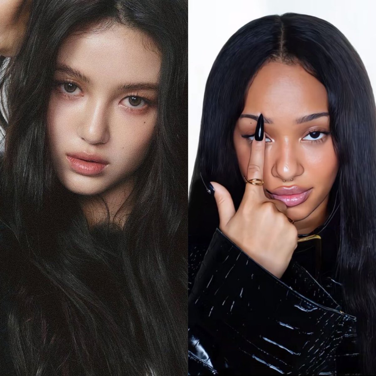 fteasn's tweet image. HYBE has allegedly banned the name “Manon” from KATSEYE community on Weverse

the same thing happened with Danielle from NewJeans after HYBE  kicked her out of the group