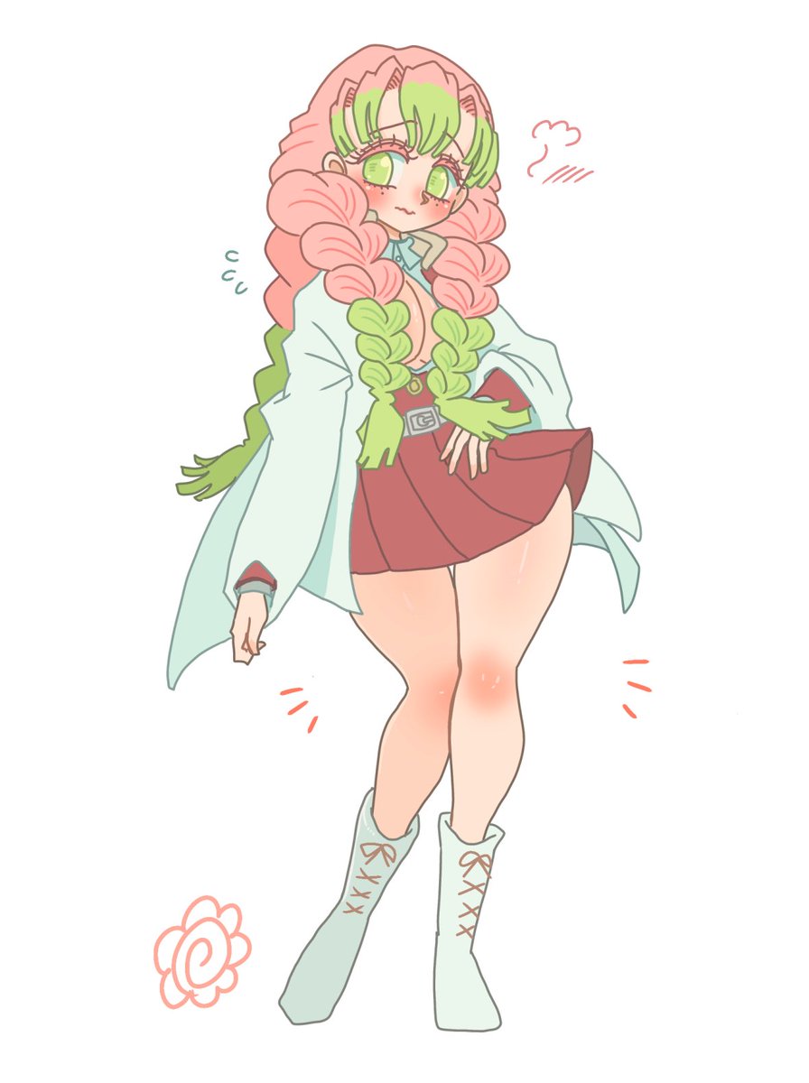 ｽﾞｻｰ!≡≡≡≡≡≡c⌒っﾟДﾟ)っ 🧦＜ｳｵｵｫ甘露寺ｨｨｨ‼︎

ブーツあんよ🍡ちゃん描いて思った...
こりゃ🐍さんすっ飛んで来ますわ...