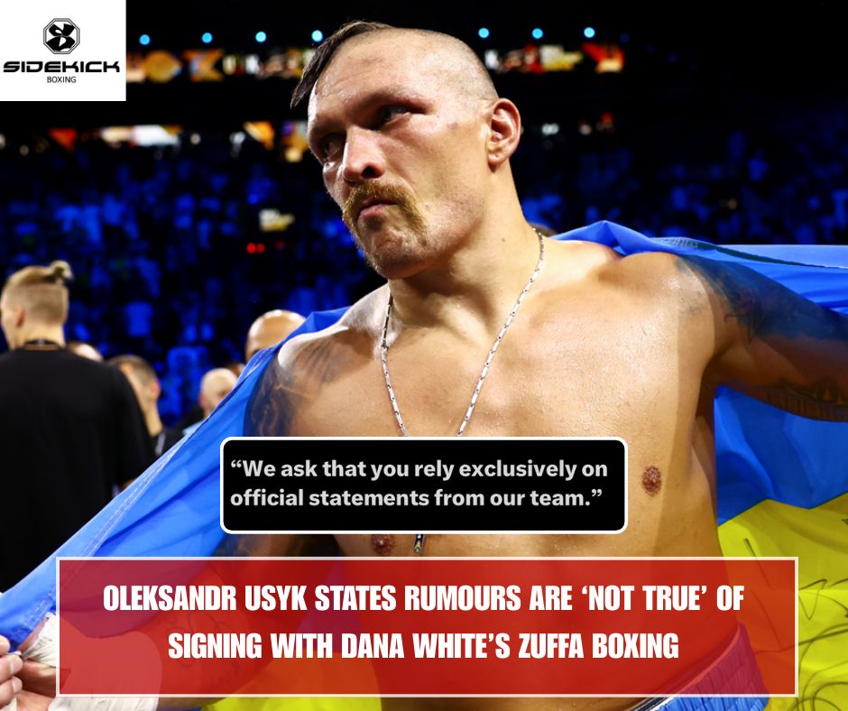Oleksandr Usyk puts the rumours to bed but his next fight remains in question, who will he fight?