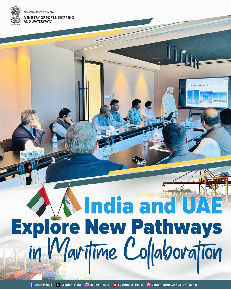 Ministry of Ports, Shipping and Waterways tweet media