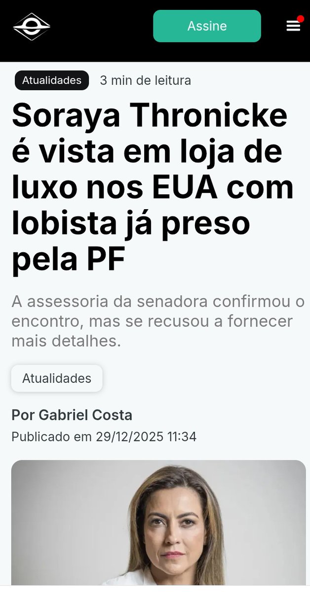 #Fato <a href="/brasilparalelo/">Brasil Paralelo</a> <a href="/SorayaThronicke/">SorayaThronicke</a> <a href="/MPF_PGR/">MPFederal</a> ganha-se muito aqui como político... brasileiro não sabe votar, aí está resultado caos e escândalos!