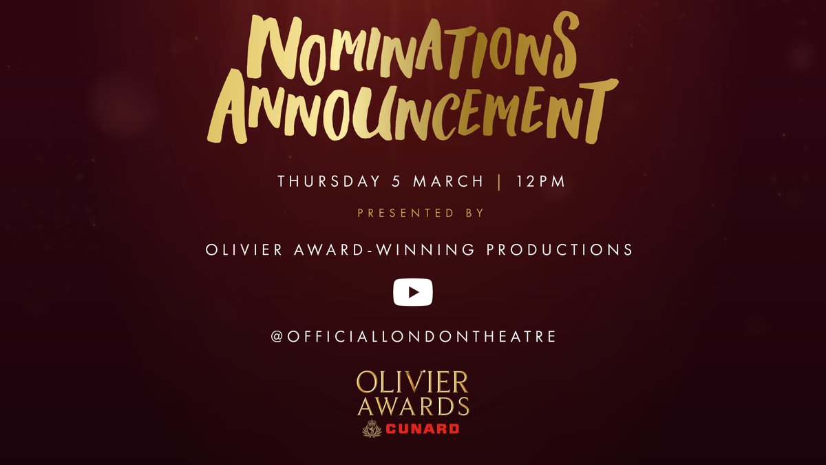 Olivier Awards tweet media