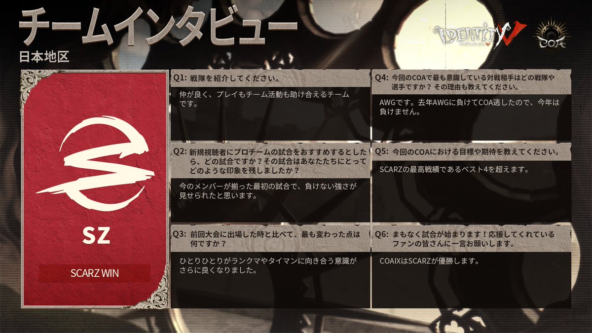 SCARZ❤️‍🔥第五人格部門 (@SCARZ_IDV) / Posts / X