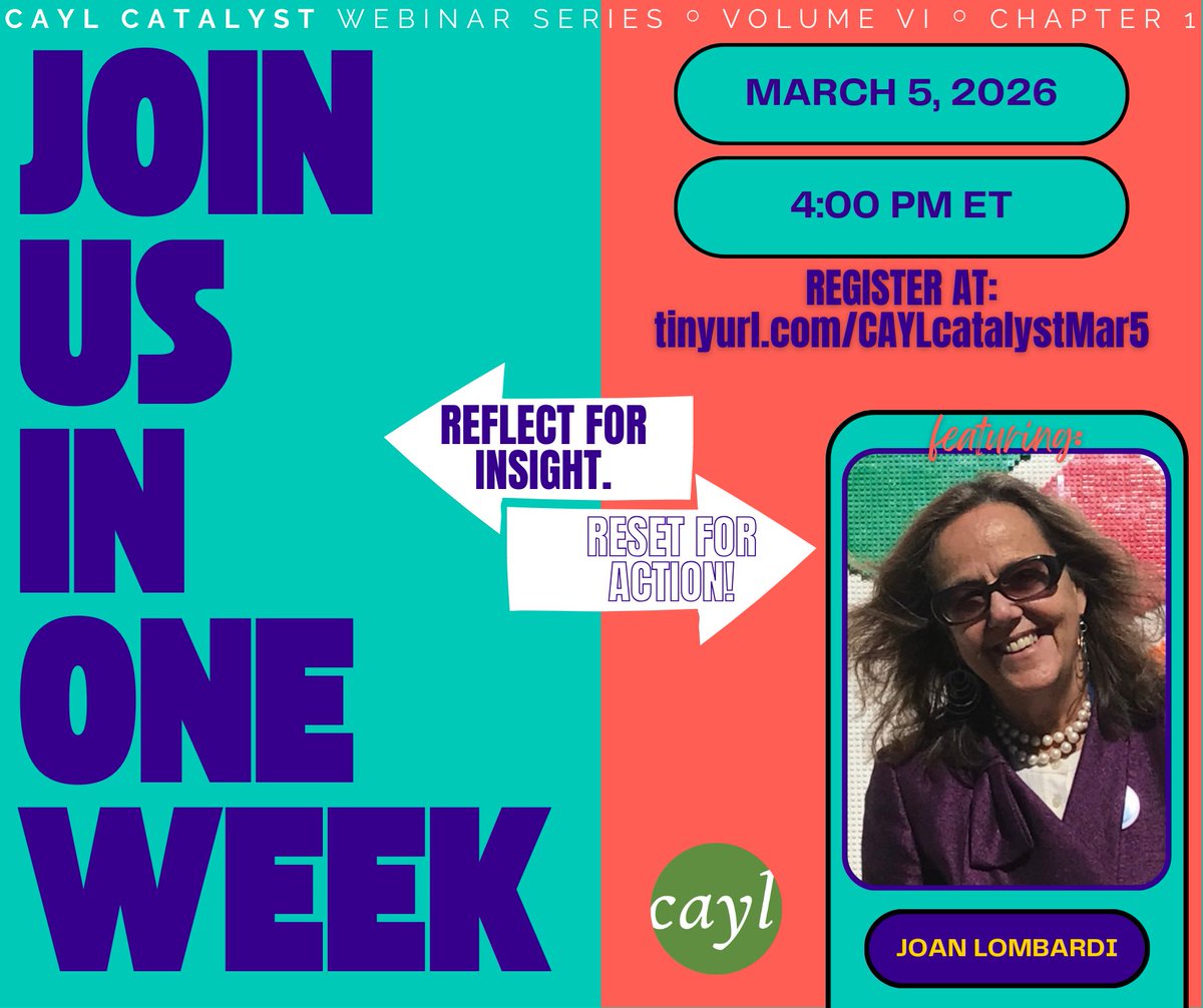 The CAYL Institute tweet media