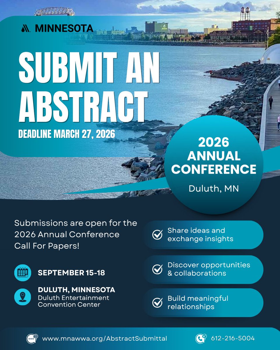 Minnesota AWWA tweet media