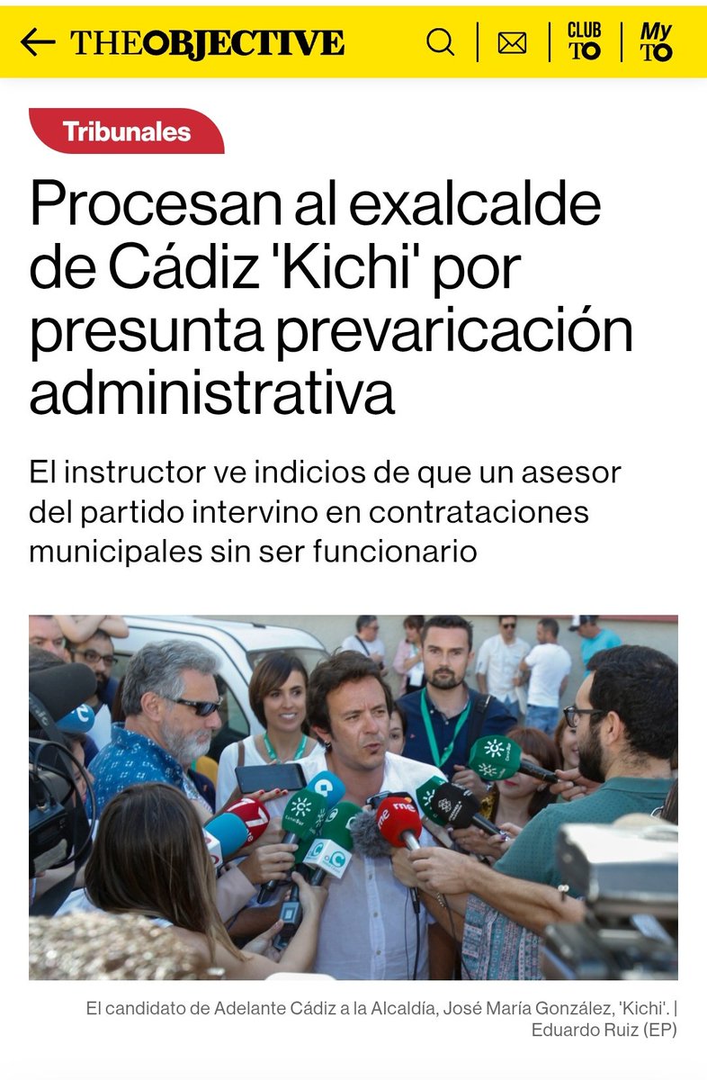 Los podemitas llegaron a la política para acabar con el enchufismo y la corrupción: Procesan al exalcalde de Cádiz 'Kichi' por presunta prevaricación administrativa