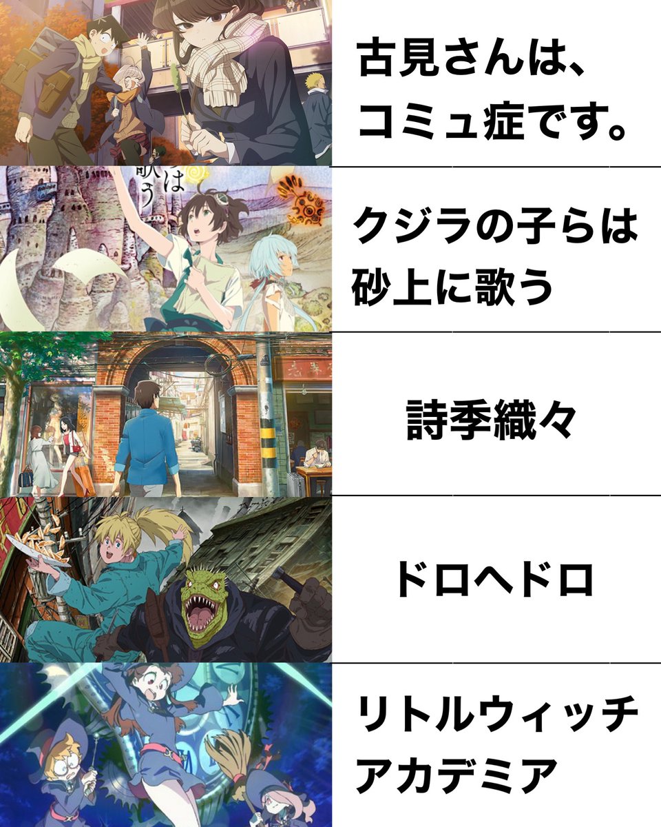 とあるん@来期アニメ一覧 tweet media
