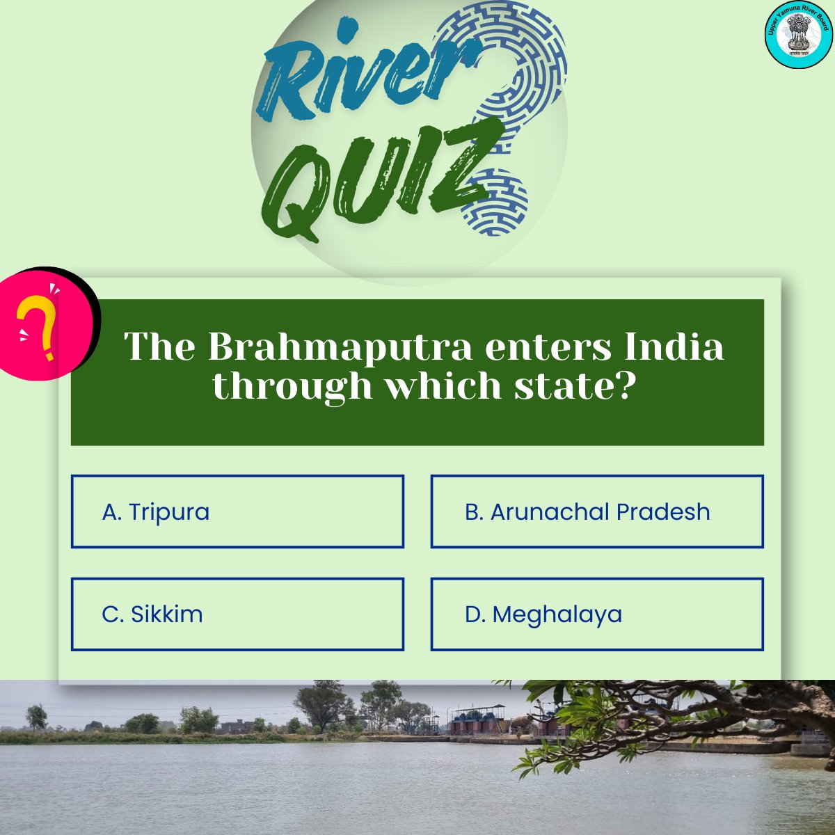 DowrUyrb's tweet photo. 🌊 Do you know which state the Brahmaputra enters first in India? 🇮🇳

Comment your answer below 👇

#RiverQuiz #Brahmaputra #DoYouKnow #IndianRivers #GeographyFacts #GK #KnowYourCountry #WaterAwareness https://t.co/j5lo07GYQ5