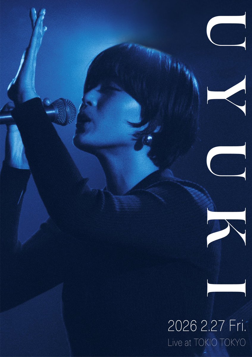 《　　本日のTOKIO TOKYO　　》

UYUKI SOLO CONCERT vol.4
 
OPEN 18:30 / START 19:00
¥2,500 + 1D（¥600）

《出演》
宇雪 <a href="/uyuki_cosmic/">宇雪</a> 
 
入場時、ドリンク代¥600頂きます。   
お気をつけてお越しください！