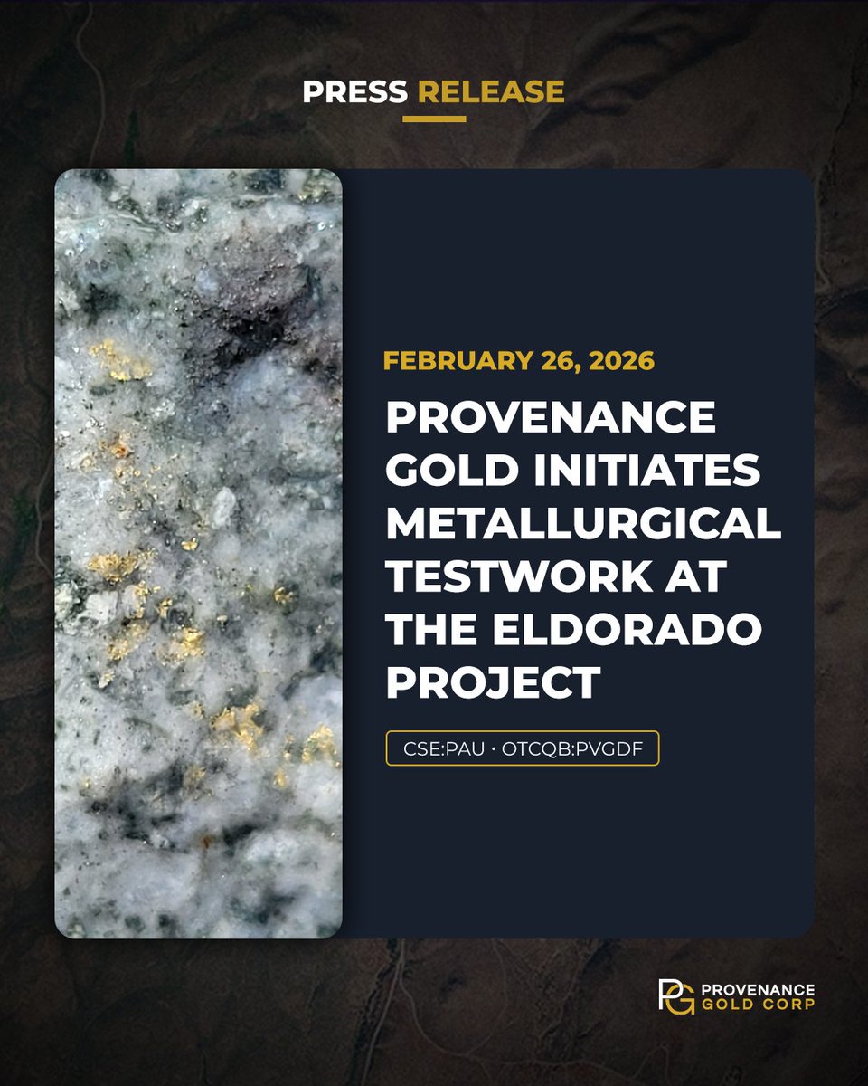 Provenance Gold Corp (PAU - CSE) (OTCQB: PVGDF) tweet media