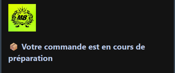 J'viens de me rappeler que j'avais commandé quelque chose y'a 6 ou 7 mois.. merci de la nouvelle I guess