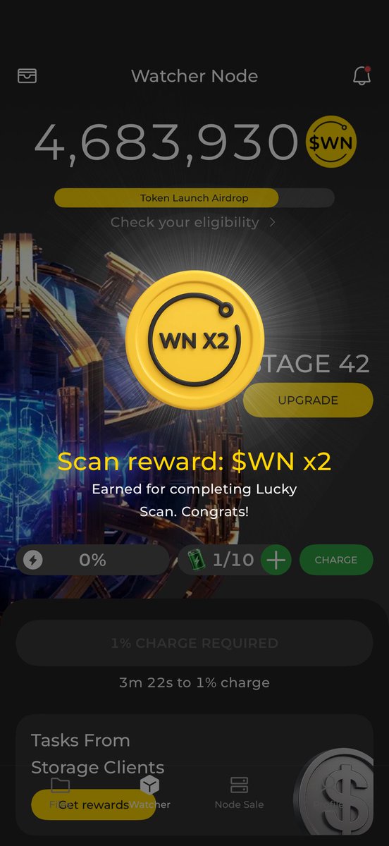 barsun123's tweet photo. 🚀 Big win on DeNet! My Watcher Node has just detected a file ready for extra copies in the DeNet Storage network, earning me some token rewards!

📱💰 Join with my link and start earning:
https://t.co/UKn3k8Cl7V

Enter my code: 0x924ea460c82289241b892a8f315ea48d316c210b https://t.co/U3RaTPDPDt