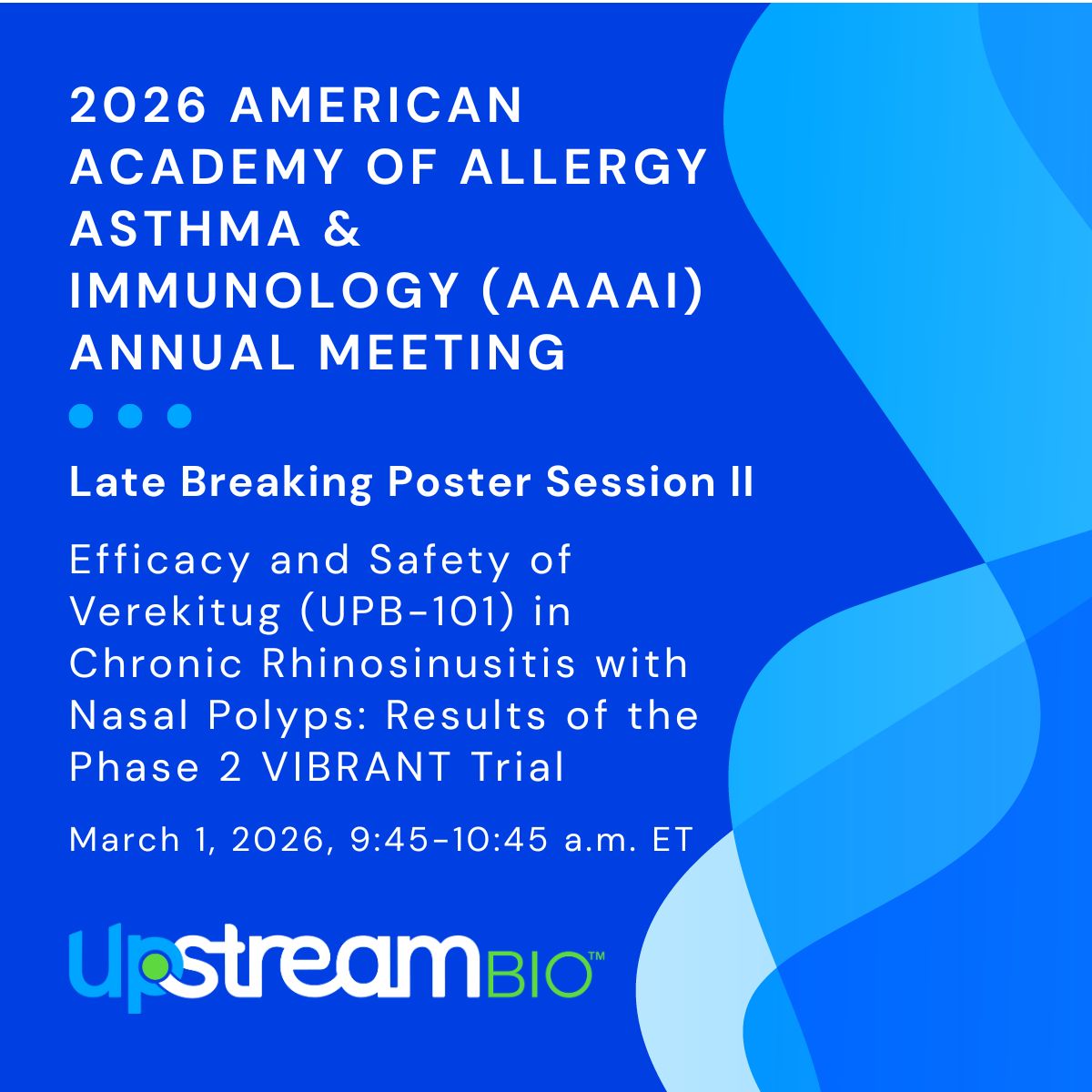 Upstream Bio tweet media