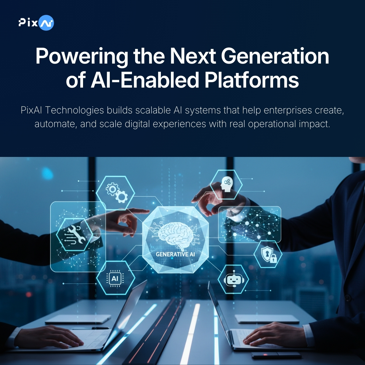 Pixaitech's tweet photo. AI-enabled platforms aren’t optional anymore, they’re the competitive edge.

PixAI Technologies builds scalable AI systems that help enterprises create, automate, and scale intelligent digital experiences with real operational impact.

🌐 https://t.co/CSeVHO36Gj https://t.co/d6E1uO5Odj