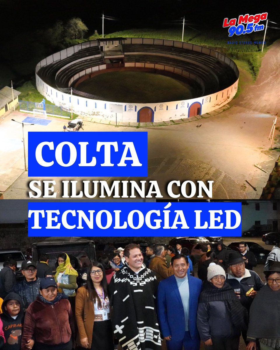 lamega_rio's tweet photo. #Colta | #comunidad 

Un pedido de barrios y sectores de #Colta, junto con @Municipio_Colta y @EERSA_EC para mejorar las luminarias de la cabecera cantonal fue inaugurada el 25 de febrero

#LaMega #Riobamba #Colta #EERSA #LuzLED https://t.co/vIY2M4VALG