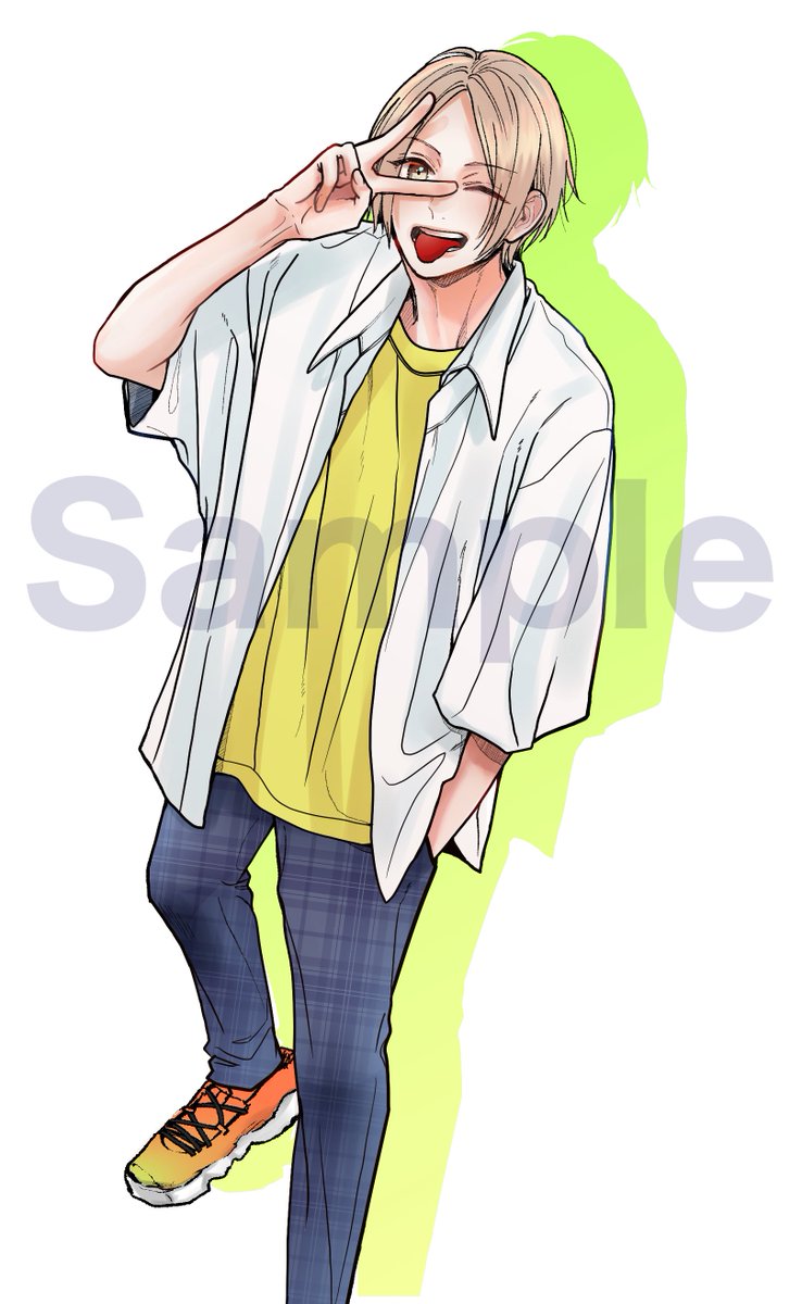 2巻アニメイト特典の単体絵です\\(◡̈)//
花菜ちゃんと悠斗くんがお気に入り🌷
1日で一気に塗ったのですが、4枚は集中力が続かないと学んだ想い出…🎨

そして日付変わったら最新話更新です！
よろしくおねがいしますー！
#真昼くんは弟の友達