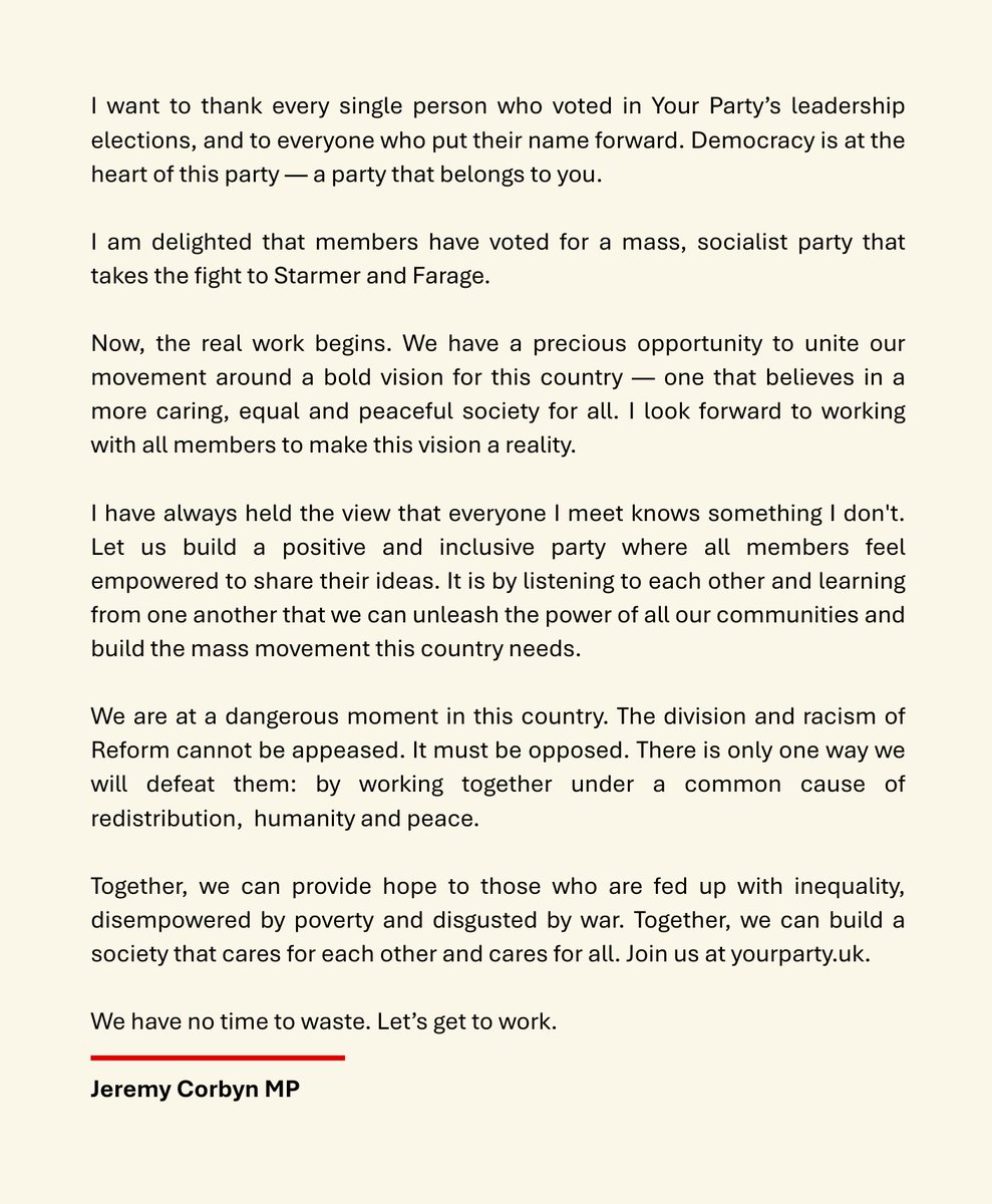 Jeremy Corbyn tweet media