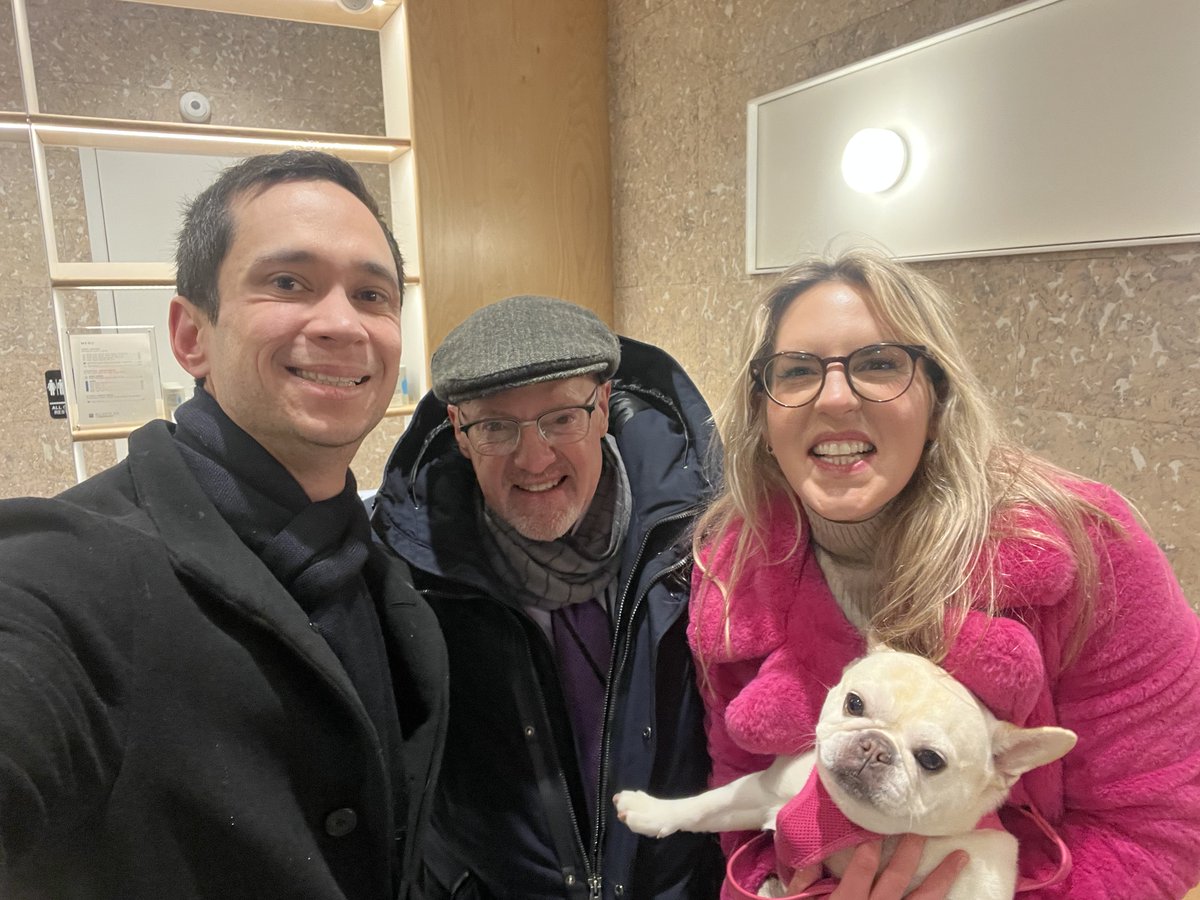 with Paul, Meg and Luna at Blue Bottle, fans of the network!!