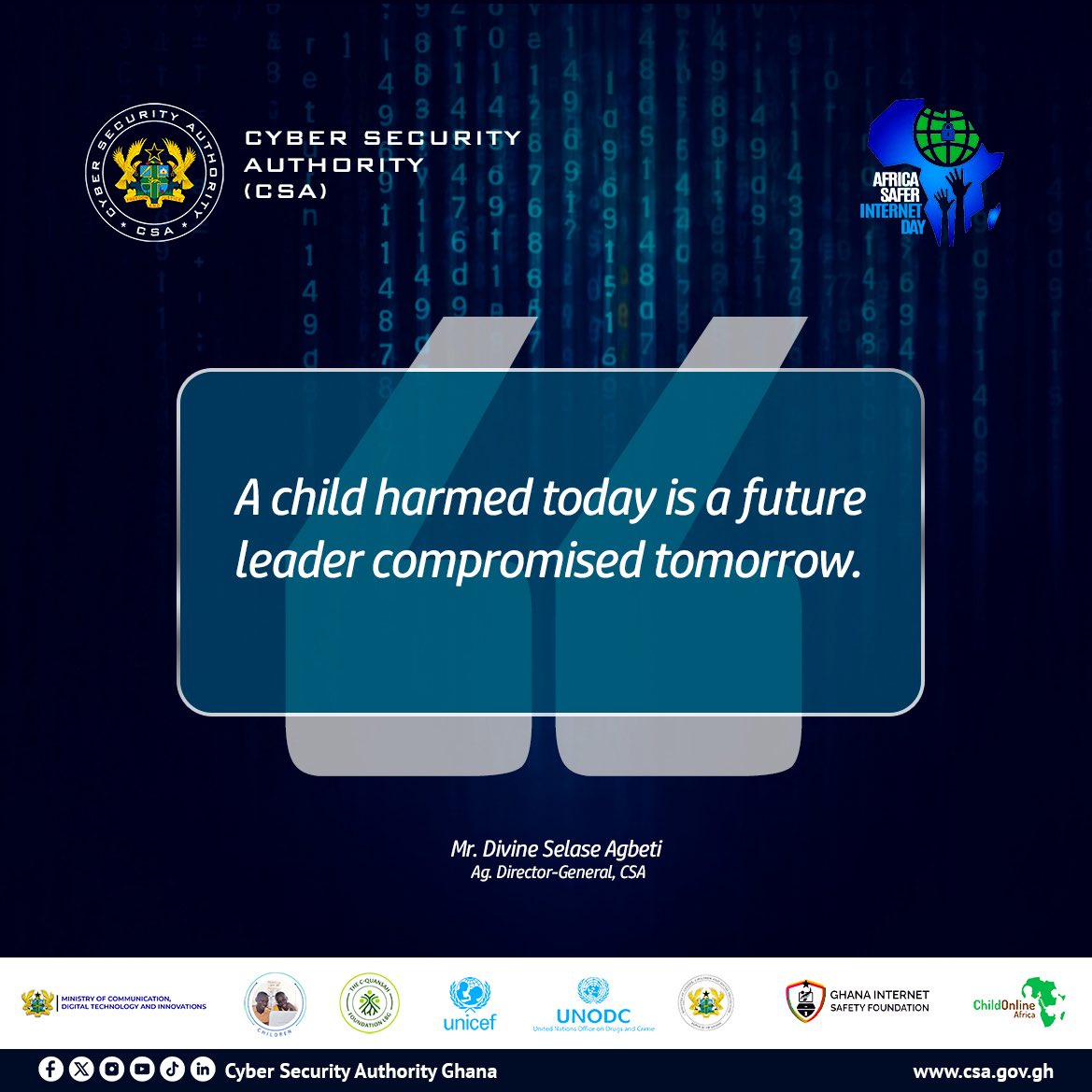 Cyber Security Authority Ghana tweet media