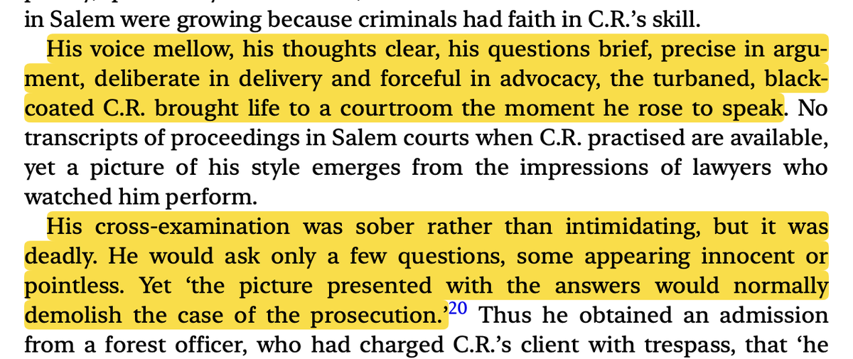 Rajagopalachari Ji as a lawyer >>