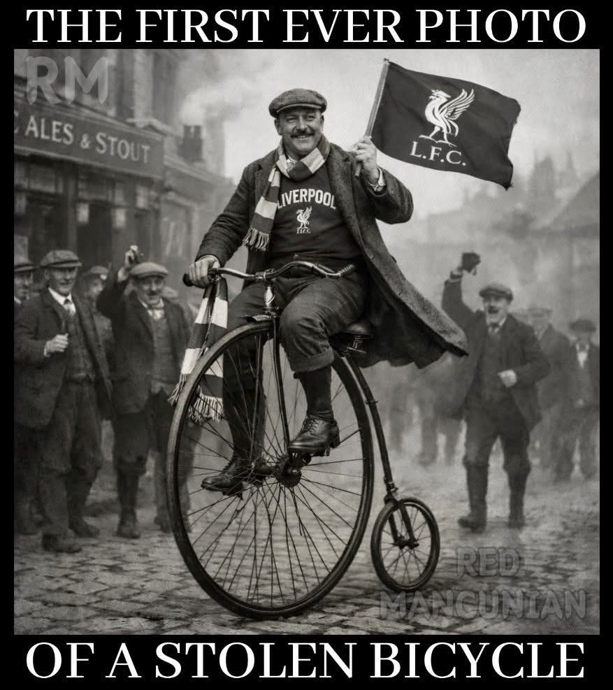 PavRana_7's tweet photo. Watch them Scousers 🤣🤣🤣🤣🤣🤣🤣 https://t.co/g7AGdTmnsl