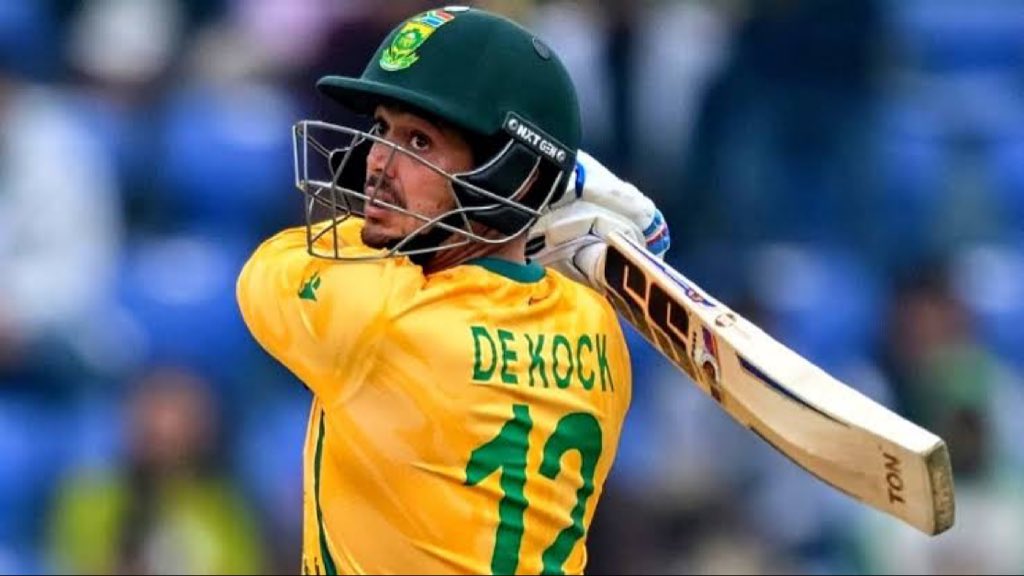 DilPrabhat88's tweet photo. Absolute carnage from QDK! 🔥 47 off 24 with 4 fours &amp; 4 sixes 

——pure class against WI. Chase master on fire! 💪 #T20WorldCup #DeKock https://t.co/DGGN4DDmq7