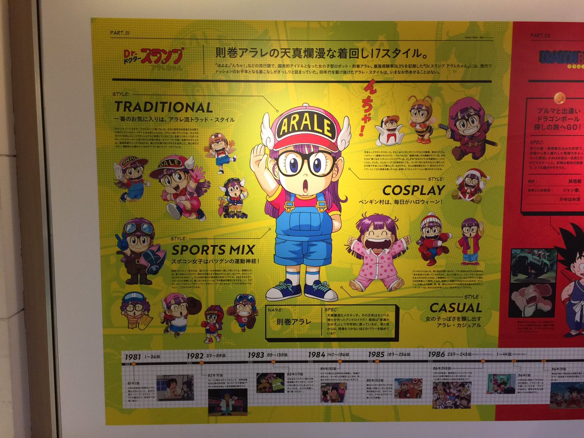 2026年4月8日… 『Dr.スランプ アラレちゃん』の放送開始45周年が近づい