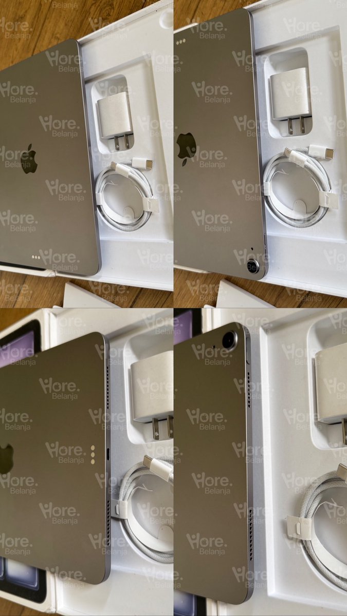 enolistyaa's tweet photo. Aloo peeps 👋🏻✨✨✨

Wts jual iPad air 7 M3 128 gb wifi only. 
Baru banget buka box, BH 100% cc 1, garansi on sd Feb 2027 Kelengkapan fullset ex inter, warna space grey, like new. COD Jakarta/shopee💰: 8.250

#wtsipad #jualipad #ipadairm3 #ipadair7 https://t.co/S8FoLkMjbl