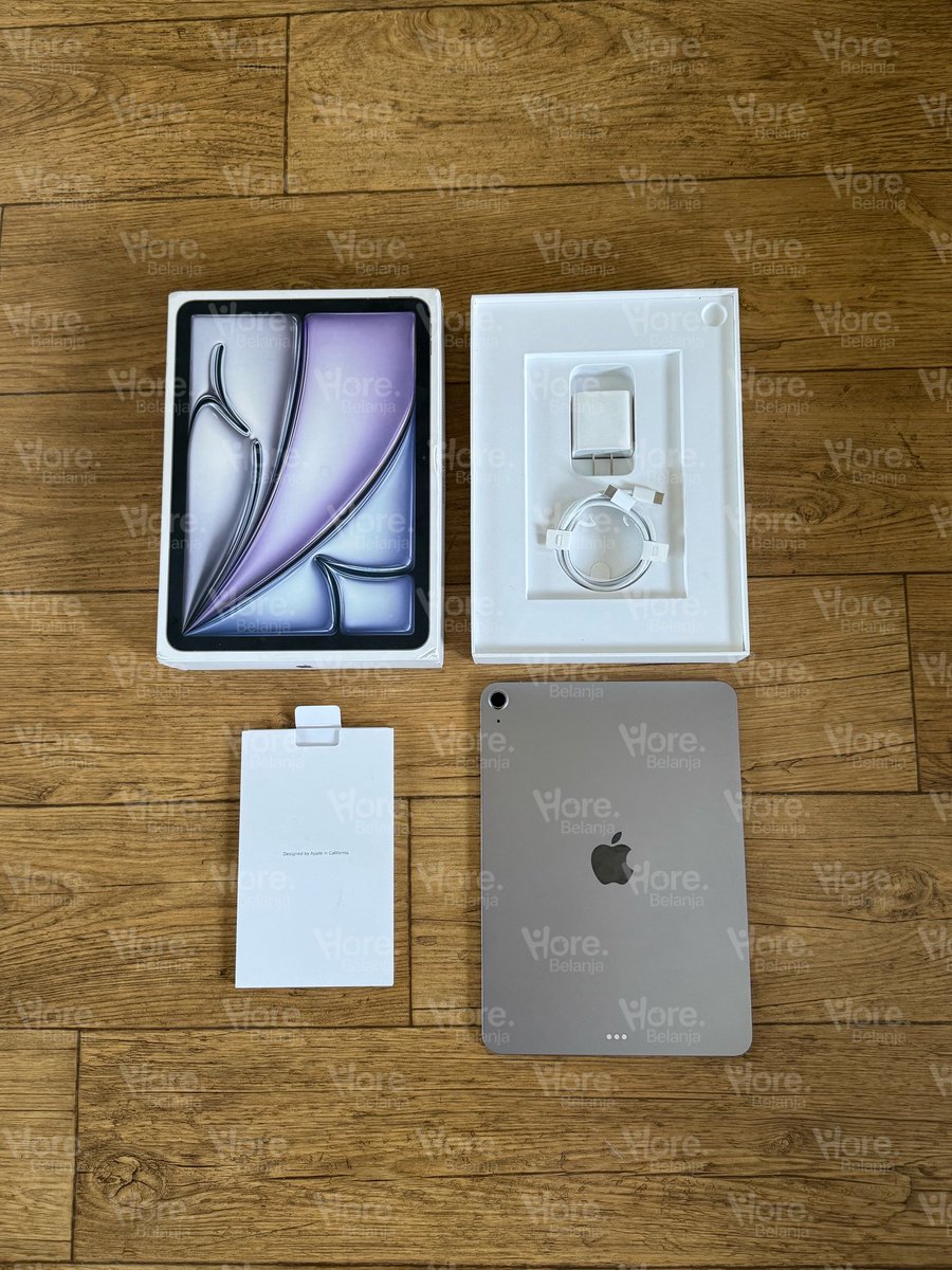 enolistyaa's tweet photo. Aloo peeps 👋🏻✨✨✨

Wts jual iPad air 7 M3 128 gb wifi only. 
Baru banget buka box, BH 100% cc 1, garansi on sd Feb 2027 Kelengkapan fullset ex inter, warna space grey, like new. COD Jakarta/shopee💰: 8.250

#wtsipad #jualipad #ipadairm3 #ipadair7 https://t.co/S8FoLkMjbl