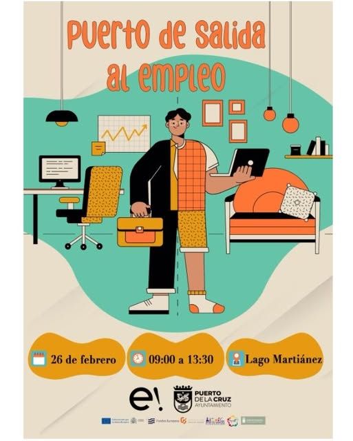SCEmpleo's tweet photo. Teresa Ortega, directora del Servicio Canario de Empleo, participó en el acto inaugural de “Puerto de salida al empleo” @puertodelacruz. El SCE, a través del COE Canarias, ofrece herramientas como #Interexit para orientar a jóvenes hacia su futuro laboral.#SCEmpleo #COECanarias https://t.co/KX9x6523BG