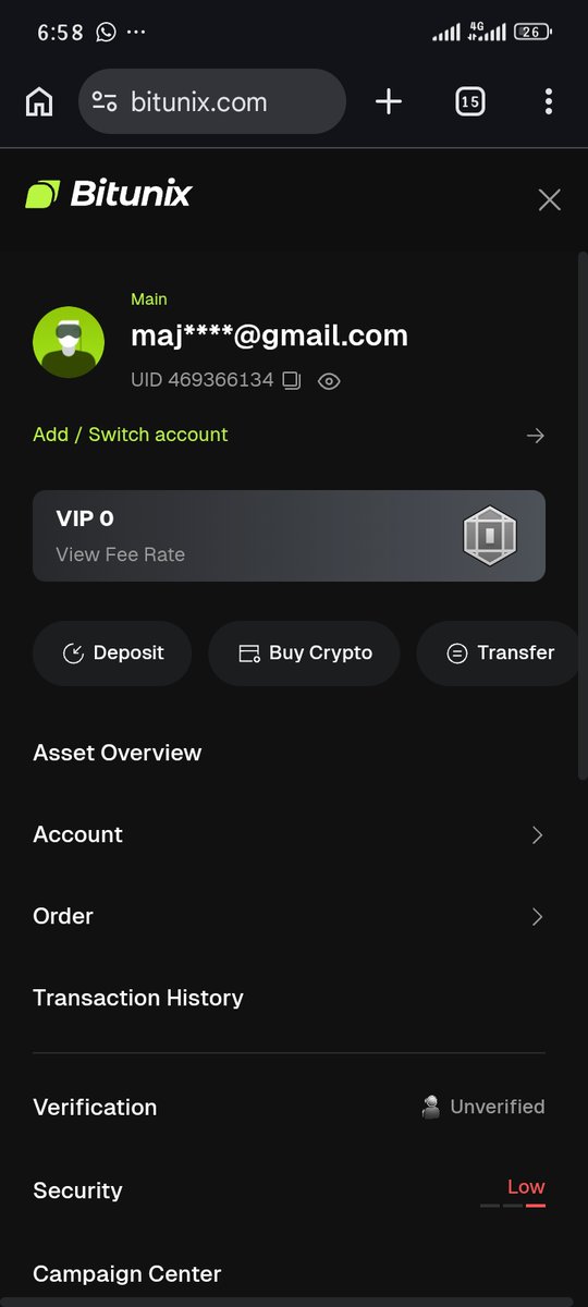 JWechi's tweet photo. @keenn_eth @BitunixOfficial All done sir 
@Emigracee1 
@Exodusteddy 
@zuachii https://t.co/BdBm7xyROH