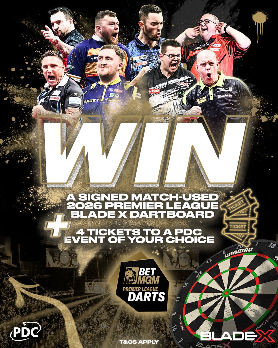 PDC Darts tweet media