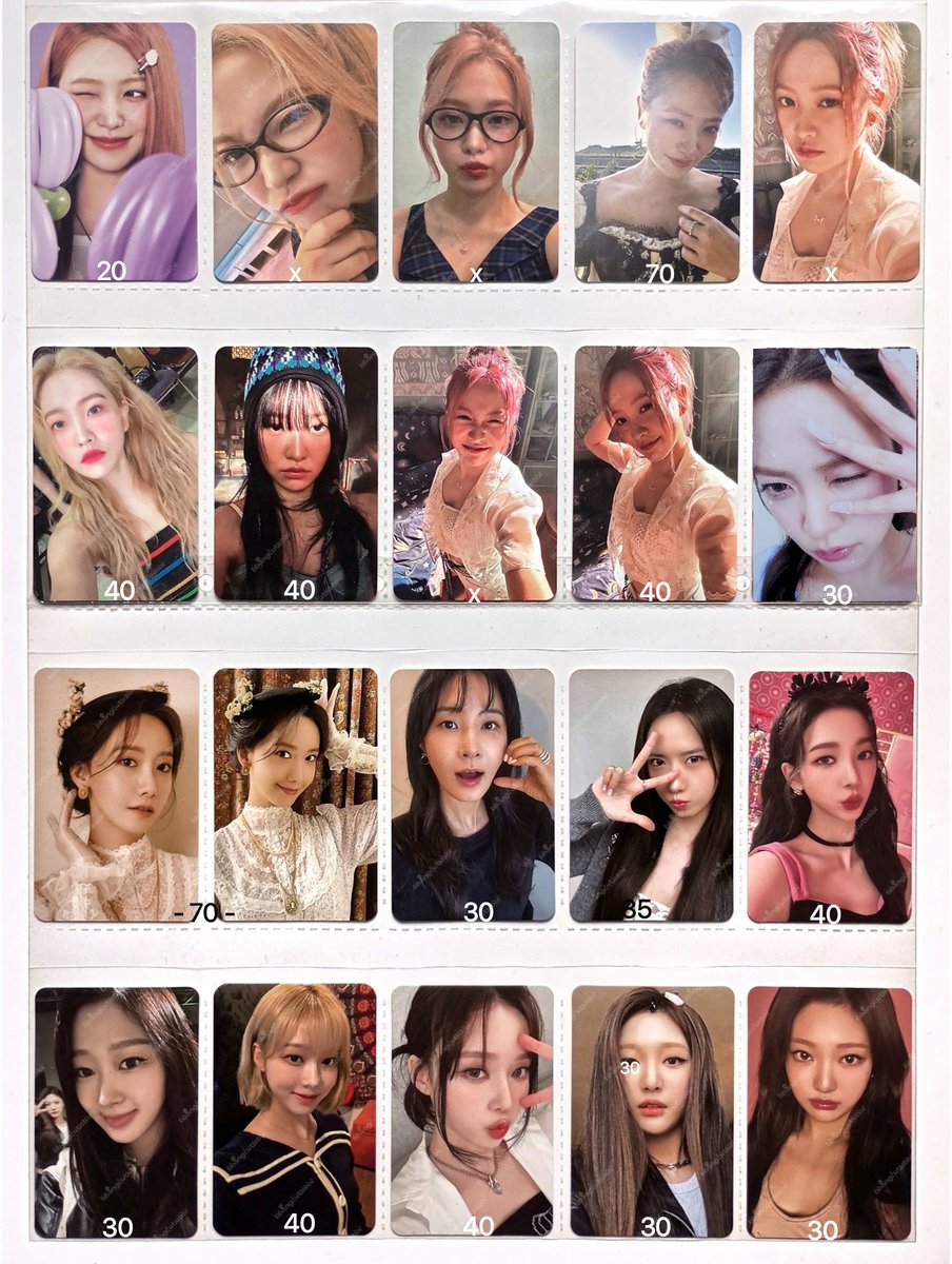 joohyunnbee's tweet photo. WTS RED VELVET PHOTOCARD

pc md album pob bad boy finale chill kill birthday cosmic monster solo season greetings fancon rtov smcu la rouge anniversary 8 10 qq balance tilt tc fanmeet irene seulgi wendy joy yeri aespa snsd

ina, ww ship
t. want sell lfb 레드벨벳 양도 #ตลาดนัดรวว https://t.co/z5SAfe9eSw