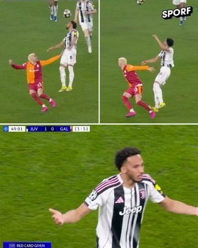 _Newt_____'s tweet photo. @Themetaman22 @StokeyyG2 kelly couldn’t avoid yilmaz’s leg. Also kelly extended his leg to follow the movement of the ball https://t.co/1r2MOWBWy1