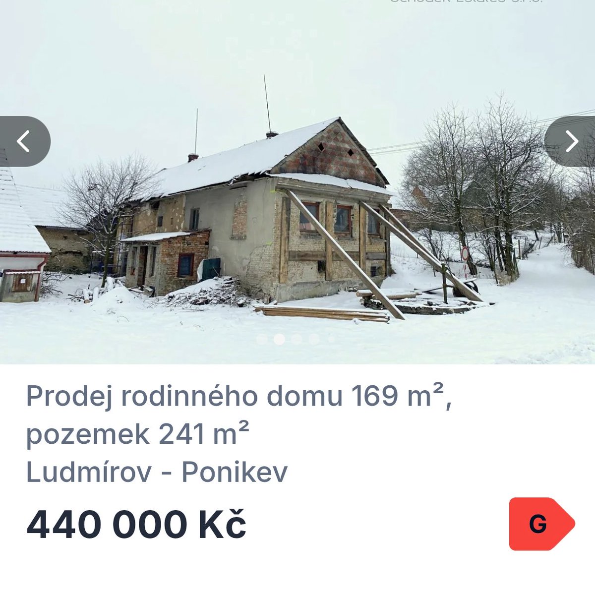 rhymesjokes's tweet photo. You could get a job at the Zemědělské obchodní družstvo Ludmírov and buy this house just off the main street. Then meet a nice girl at COOP Jednota and take her on a date to Hospoda u Nováků. Get married and send your kids to ZŠ a MŠ Kladky. But you will not. https://t.co/ewkyfP3fMp