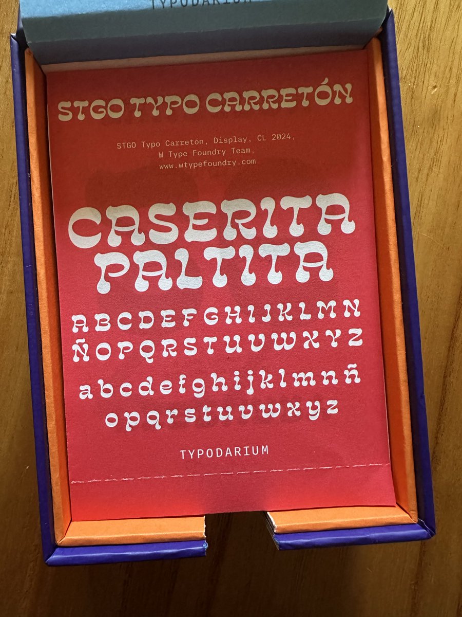 STGO Typo Carretón, Display, 
CL 2024,
W Type Foundry Team, wtypefoundry.com