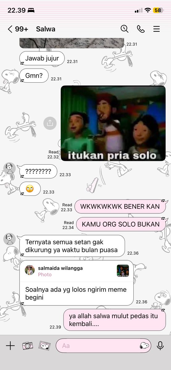 wwingko's tweet photo. salma rage baiting malah dia sendiri yg kena umpan balik dari salwa https://t.co/uE3agYs9z4