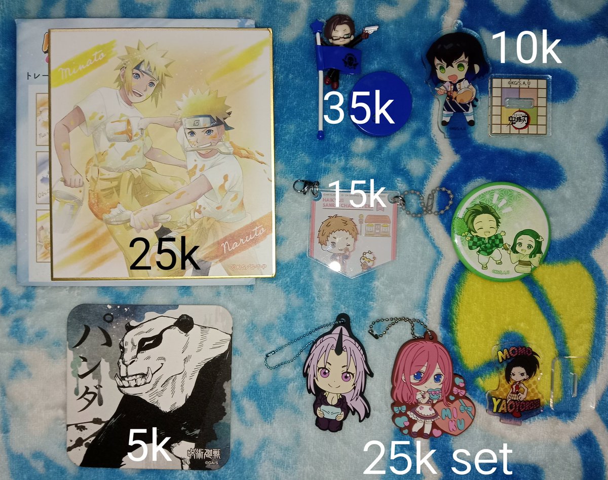 haibyeeee_'s tweet photo. wts anime merch ready ina
• exc admin 🍊
• dom kalteng
• keep with dp
#warunganime #warungbllk #warungjjk #warunghaikyuu
#warungkny #warungsakadays #warungmha #warungcsm #warunghypmic #warungnaruto #warungds #warunghq #warungenstars #warungbluelock https://t.co/9WX82NwWpu